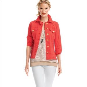 Cabi Taylor ruffle jacket